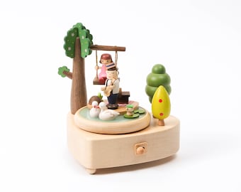Lover Date Wooden Music Box
