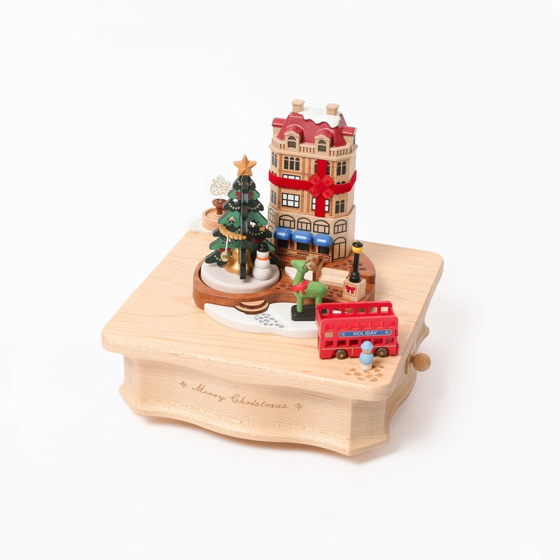 Christmas Music Boxes Etsy