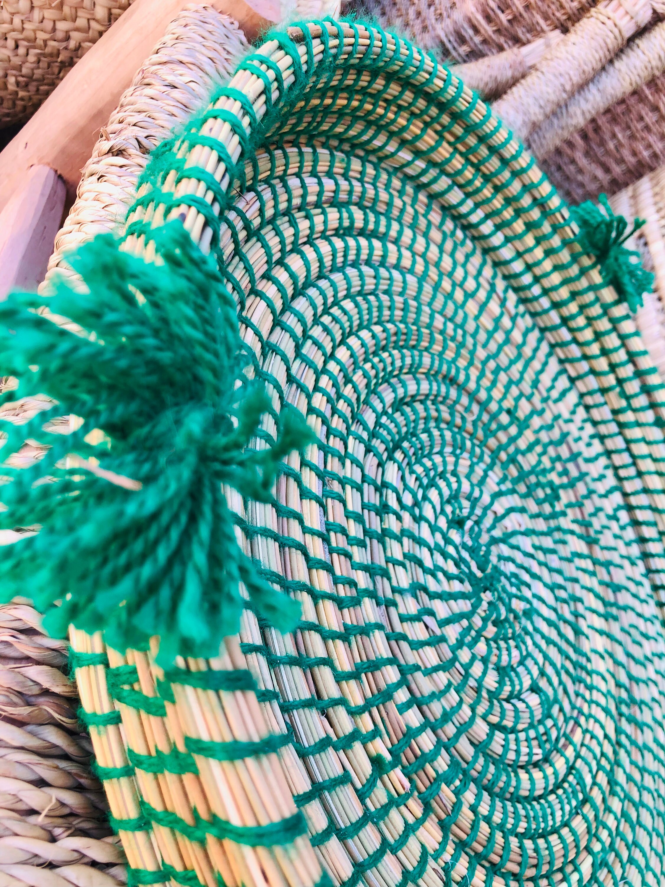Handmade Sweetgrass Baskets Are Traditional Crafts That Are Made by