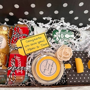 Caja de regalo de café Starbucks Deluxe de girasol, Amante del café, Adicto al café, Taza reutilizable personalizada, Pensando en ti, Regalo de cumpleaños imagen 9