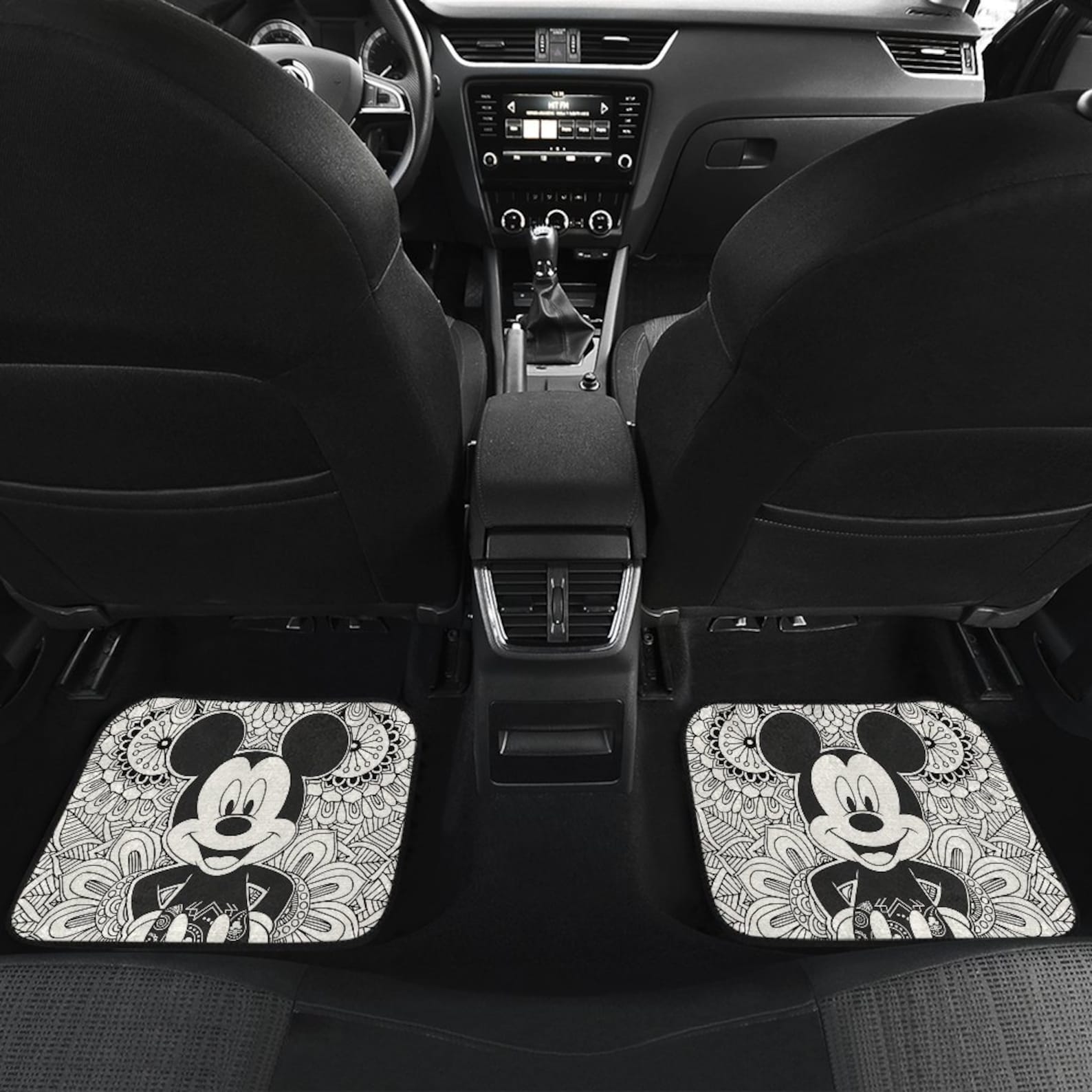 Mickey Mouse Cartoon Car Floor Mats Custom Fit Floor Mats Etsy