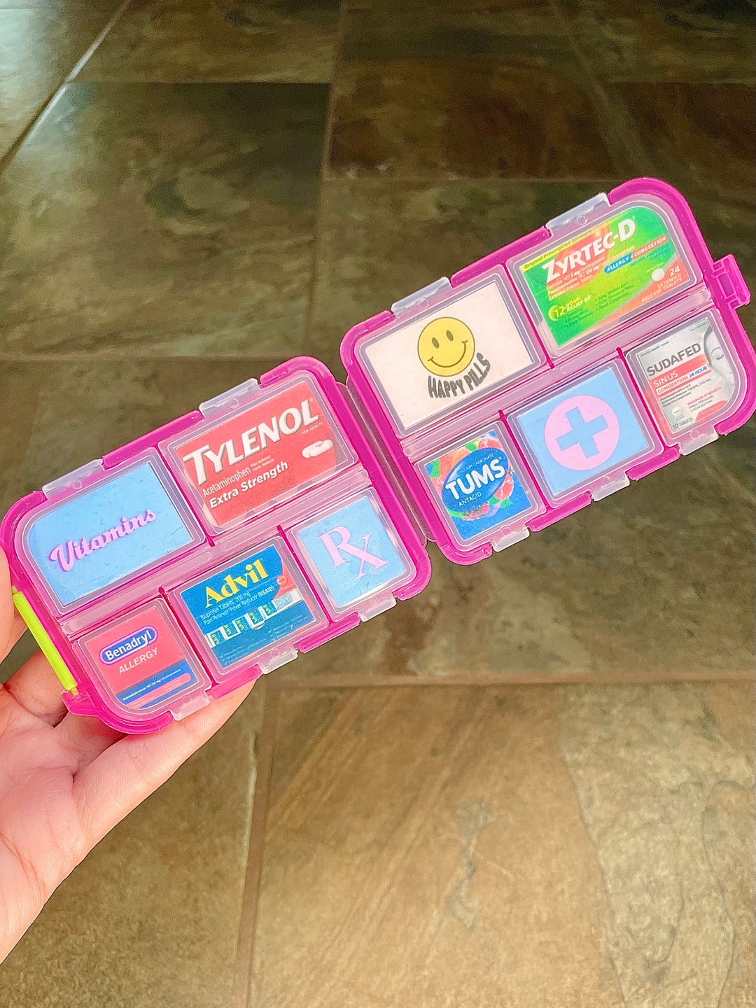 Pocket Pharmacy Labels Etsy