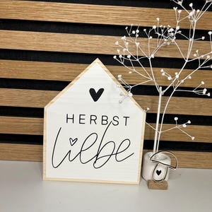 decorative house *Autumn love*
