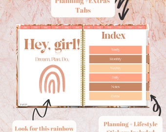 Boho Berry Digital Planner Etsy
