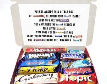 Thank You Chocolate Etsy
