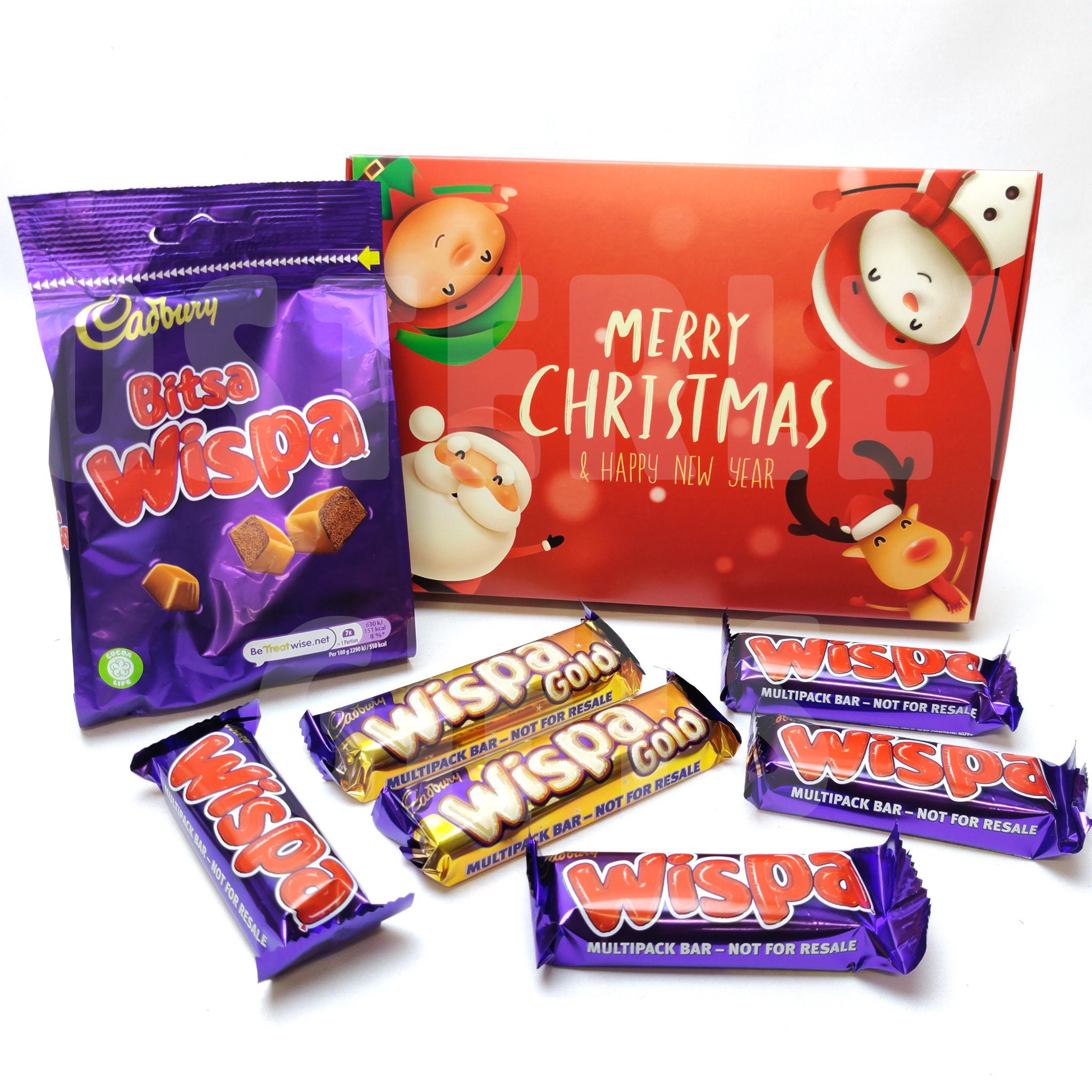 Cadbury Wispa Christmas Chocolate Selection Treat Box Bitsa -  Finland