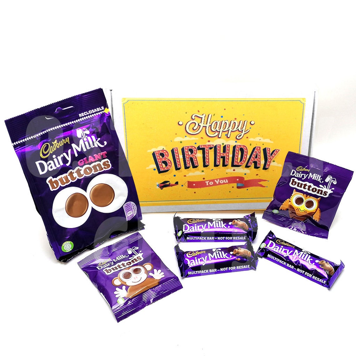 Happy Birthday Cadbury Dairy Milk Selection Gift Box Pouch & Etsy