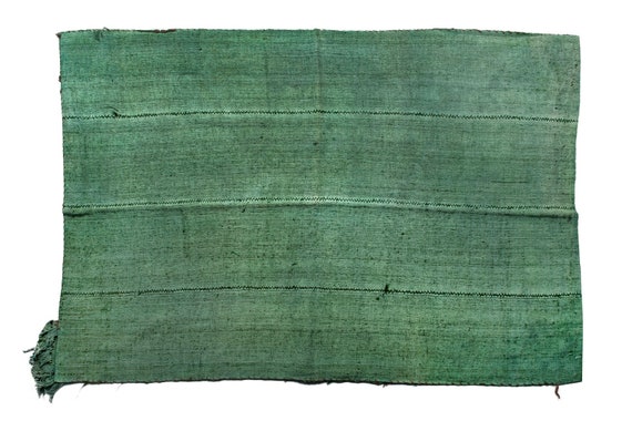 4'2''x5'9'' Green Color Vintage Turkish Wool Curtain Rug,Anatolian Handmade Area Rug,Home Decor,Decorative Rug ,Nomadic Rug,Modern Rug
