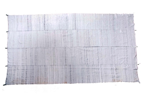 7'6''x13'4'' Beige Color Vintage Turkish village Rug,Anatolian Handmade Area Rug,Home Decor,Decorative Rug, Urban Rug,Nomadic Rug,2539