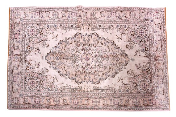 HOME Rug,WOOL Rug,RUG, Turkish Rug, Vintage Rug, Anatolian Rug, Bohemian Rug, Kilim Rug, Persian Rug, Milky Brown Rug,3438 Rug 5'3'x8'7'ft