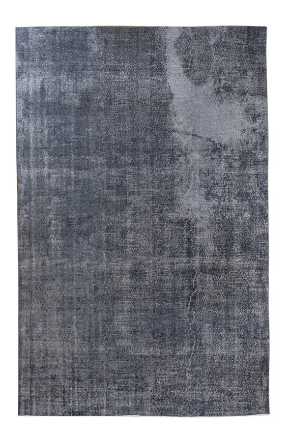 6'11" X 10'6'' Vintage Rug,Faded Gray Colors Turkish Area Rug,Bedroom Rug,Neutral Rug,Living Room Rug,Boho Rug,Decorative Rug,Faded Rug,