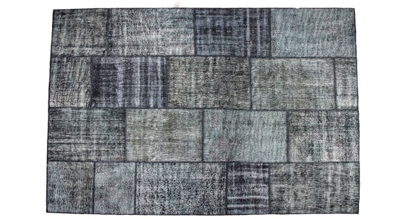 Turkish Rug 8.2x11.4ft Patchwork Rug Vintage Rug Black Rug Hand Woven Rug Nomadic Rug Tribal Rug Area Rug Oriental Rug Boho Carpet Rug Kilim