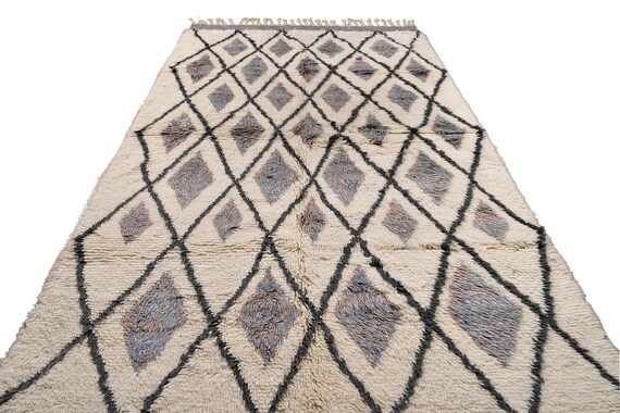 VINTAGE RUG, HANDMADE Rug, Moroccan Rug, Antique Rug, Oriental Rug, Anatolian Rug, Large Rug, Persian Rug, Runner Rug, Aztec Rug, 7 x 11 ft