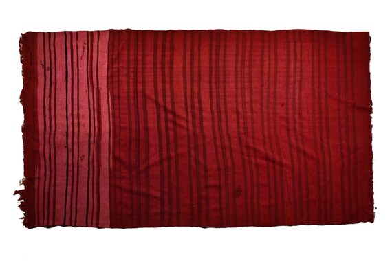 6x10 ft, Vintage Rug, Anatolian Hemp, Area Rug, Antique Rug, Oversize Rug, Hemp Rugs, MidCountry Patterns, Living Room,Squiggles Stripes