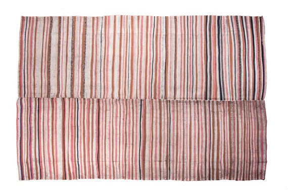 5'5''x10'0''Colorful Vintage Turkish village Rug,Anatolian Handmade Area Rug,Home Decor,Decorative Rug, Urban Rug,Nomadic Rug,Natural Rug