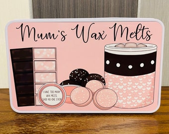 Mum’s wax melt storage, Wax melt organiser, Snap bar storage, Snap bar organiser, Clamshell storage, Mrs Hinch, Wax melt accessories