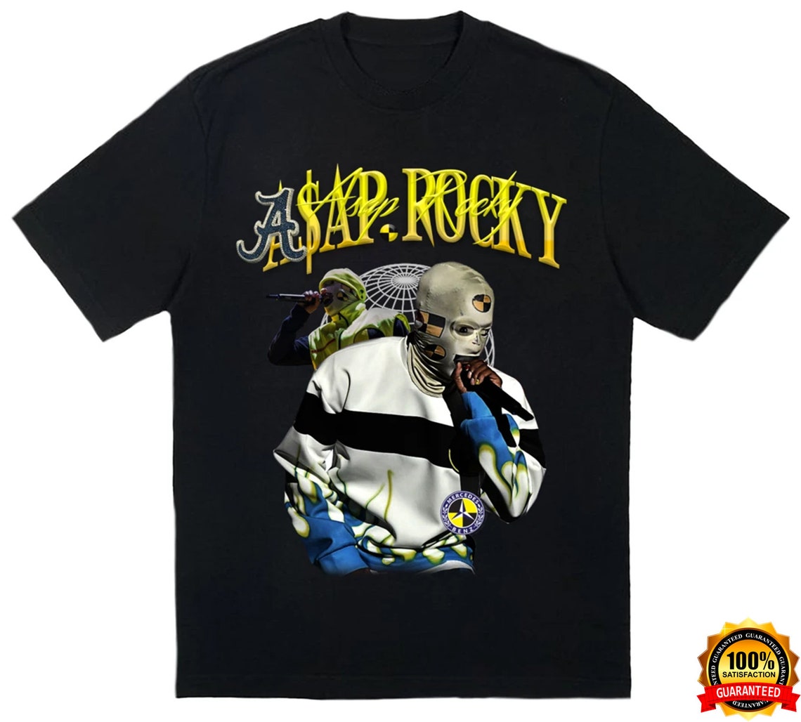 ASAP Rocky Shirt ASAP Rocky Tour Tshirt Asap Rocky Merch Etsy