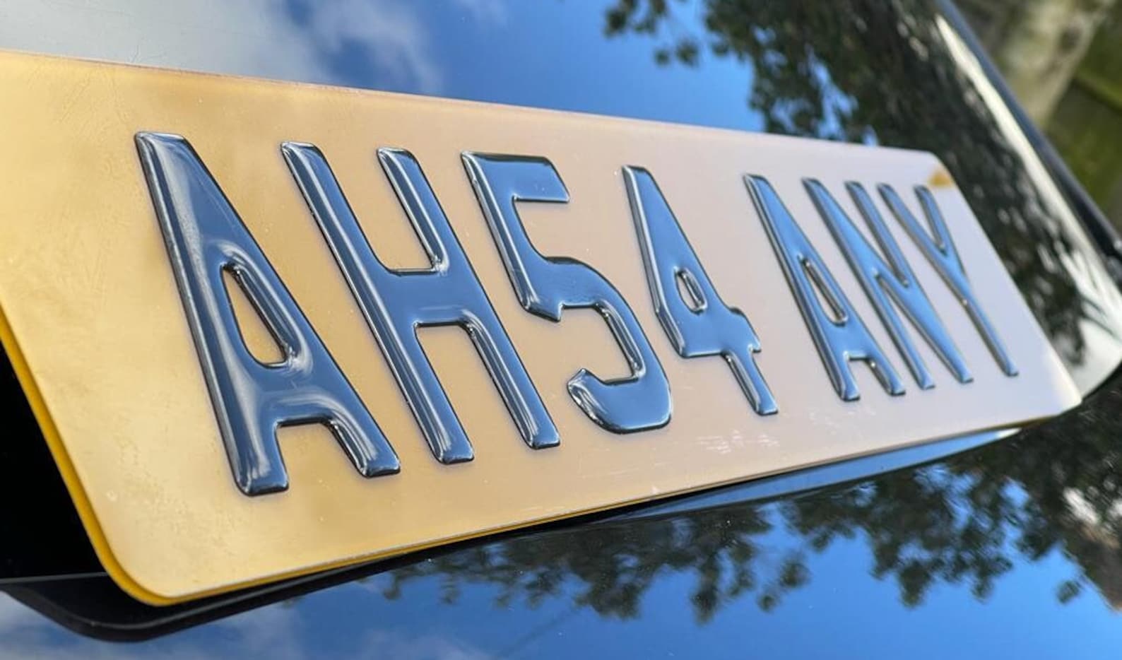 Personalised Custom Gift Number Plate Etsy UK