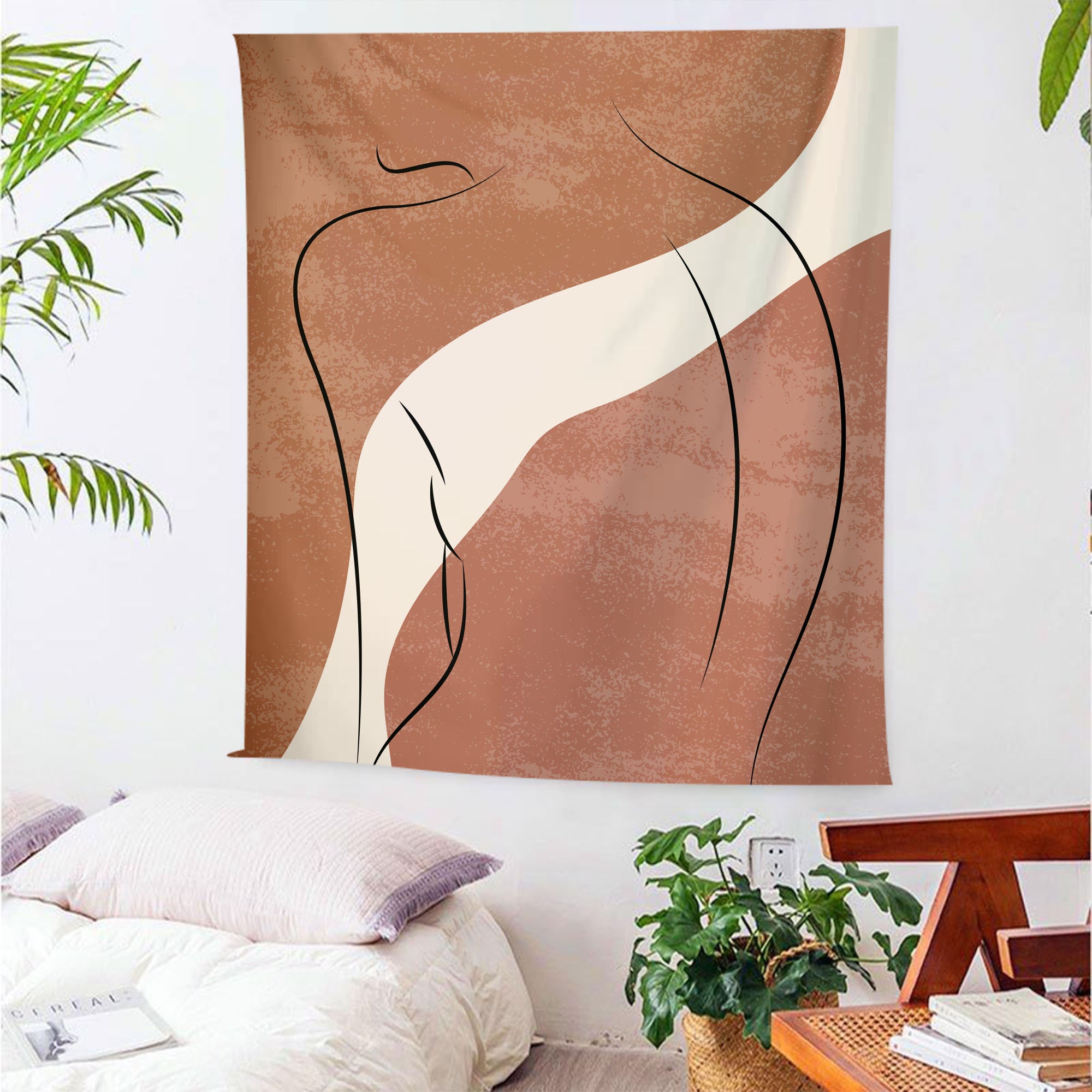 Wandtuch für Schlafzimmer Wohnzimmer Wand-Dekor | Etsy