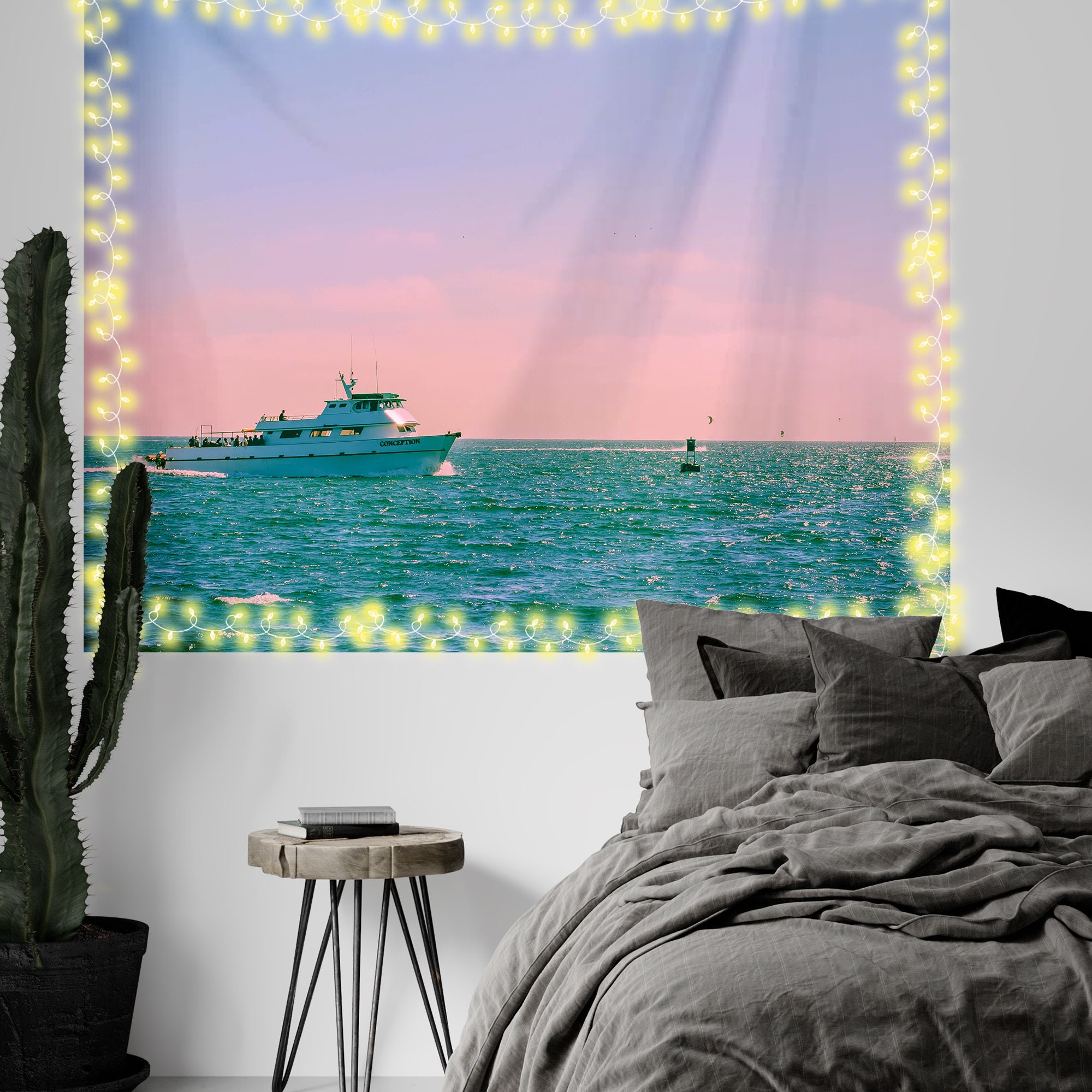 Wandtuch für Schlafzimmer Wohnzimmer Wand-Dekor | Etsy