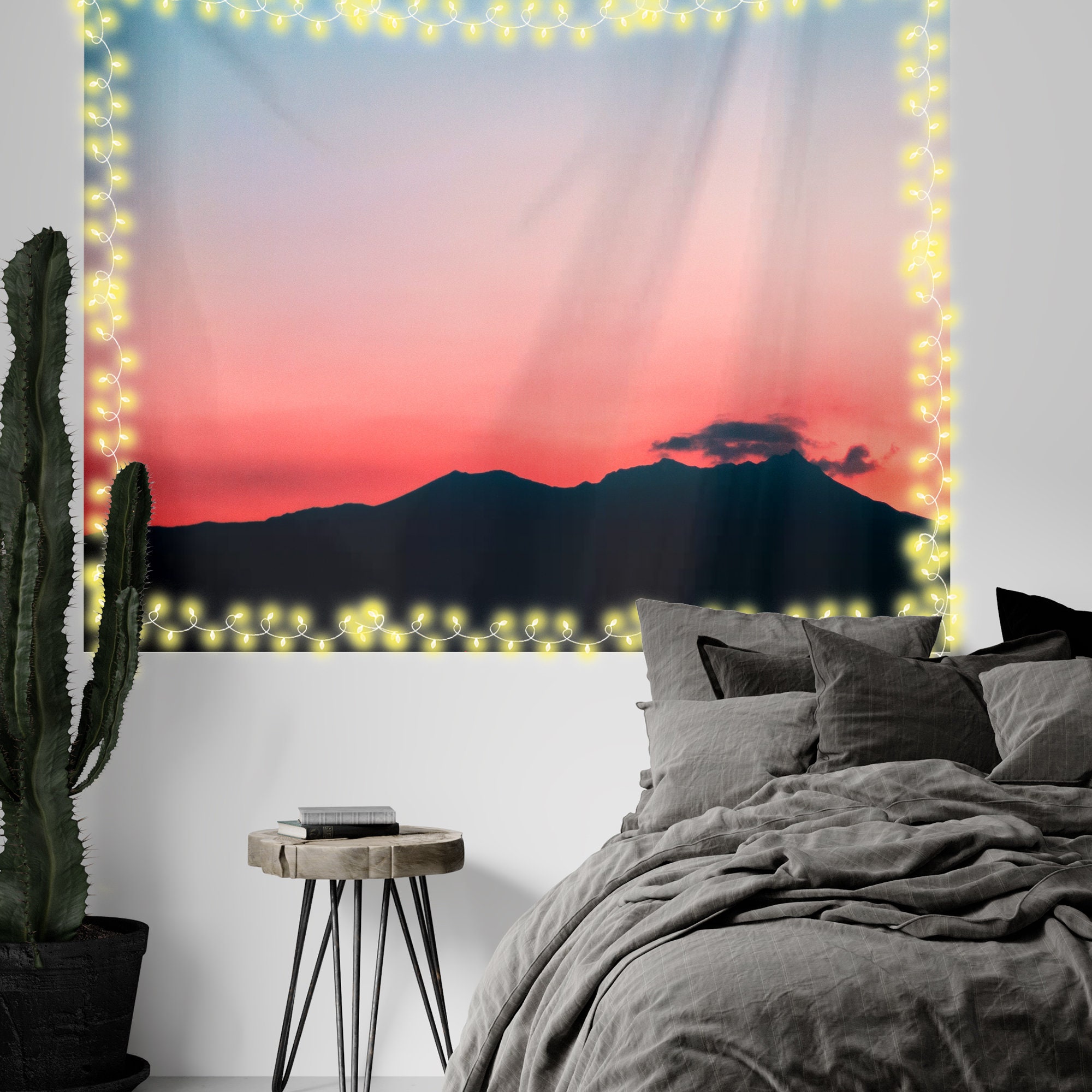 Wandtuch für Schlafzimmer Wohnzimmer Wand-Dekor | Etsy