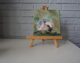 Hedgehog painting Hedgehog painting