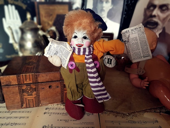 ピエロ人形　レトロ　3体セット 3体 ゲーム・おもちゃ・グッズ レトロ ピエロ人形