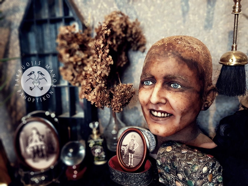 VINTAGE FEMALE WAX Head Madame Tussaud Wax Model Human Etsy