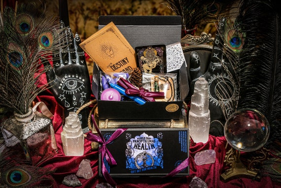 Magic Gift Box FOR HEALTH, Witch Gift Box, Gothic Gift Box, Gift Box to Get  Well, Witchy Gift, Christmas Gift, Witchy Mystery Box 