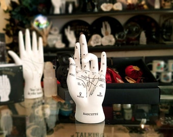 Vintage style Palmistry Hand, Vintage Style, Curiosities, Oddities, astrology palm readings, palmistry hand, Fortune Telling, witchcraft