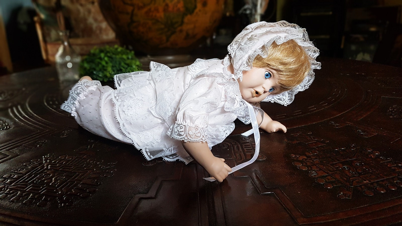 PORCELAIN DOLL the Promenade Collection EUGENIE baby doll Etsy