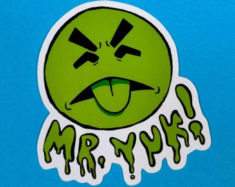 Mr. Yuk! Poison Prevention Mascot Sticker