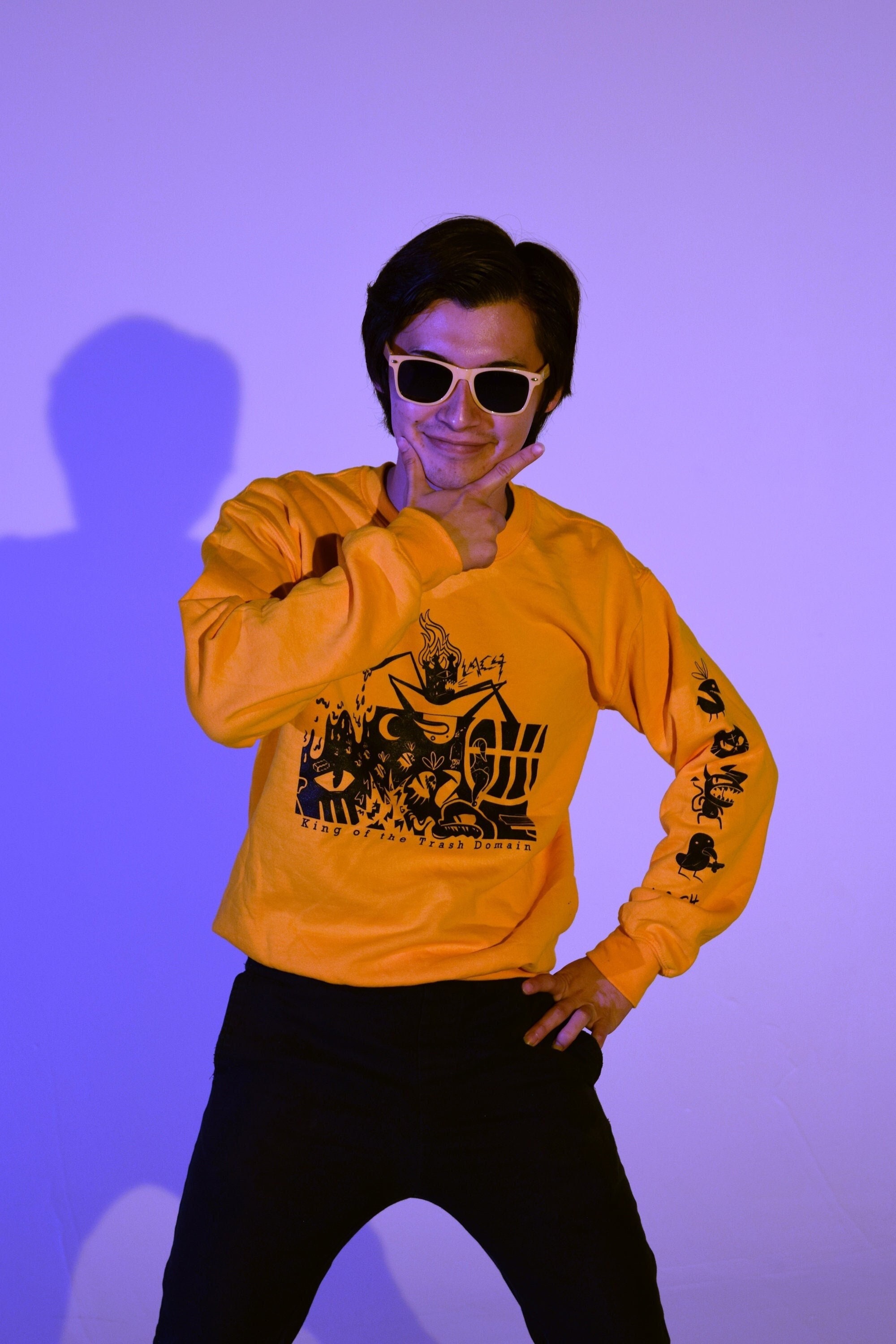 King of the Trash Domain Sweatshirt