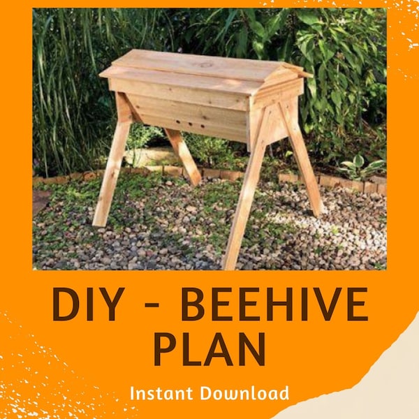 DIY Beehive Plan- Bee Keeping - Bees House - Beekeeping DIY Bee Hive Instruction Manual [Latest]