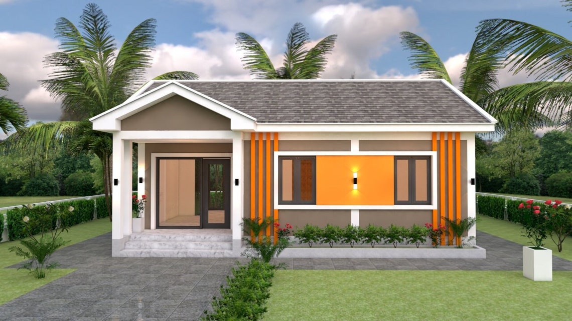 2 Bedroom Modern Granny s Tiny House Plan 9m X 7m Etsy Canada 2 Bedroom Modern Granny s Tiny House Plan 9m X 7m Etsy Canada