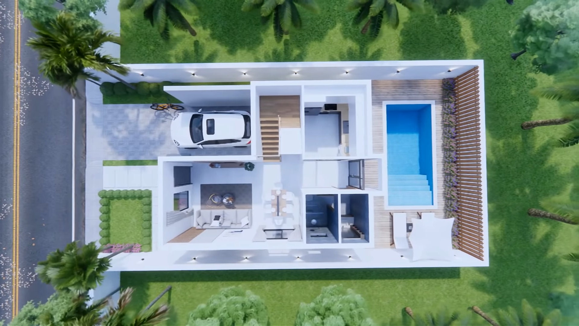 7m-x-9m-modern-house-plan-3-bedroom-house-plan-with-etsy-canada