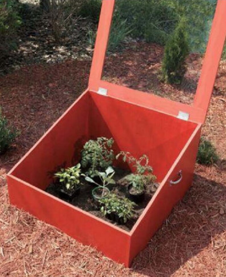 DIY Cold Frame Planter Plans DIY Cold Weather Window Sash Planter Build