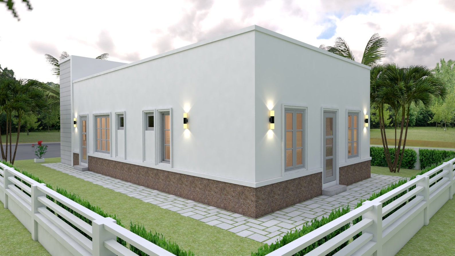 7m X 14m 3 Bedrooms House Plan With Loft Modern House Plan Etsy UK 7m X 14m 3 Bedrooms House Plan With Loft Modern House Plan Etsy UK
