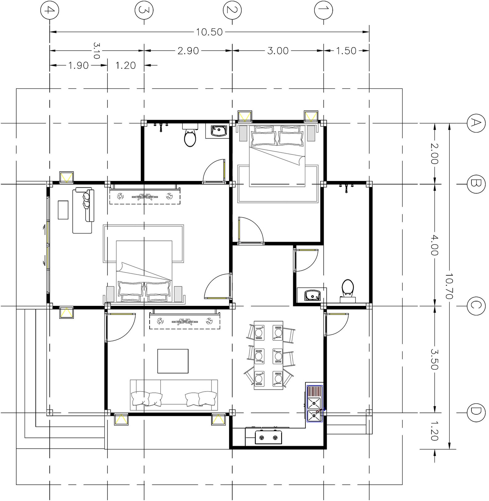 35x35 Feet Tiny House Plan Home Floor Cabin Cottage Building Plans 35x35-feet-tiny-house-plan-home-floor-cabin-cottage-building-plans