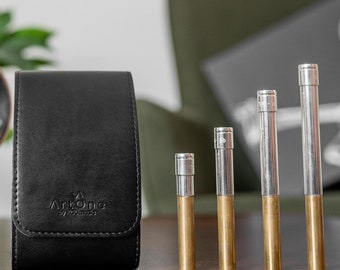 Piccolo Trumpet LEAD PIPE HOLDER. Leather Case for Piccolo Pipe. Piccolo Trumpet Accessories and Protection, Excellent Gift for Trumpeter