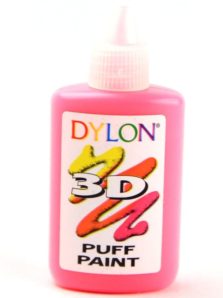 Dylon 3D Puff Fabric Paint 25ml Choose Your Colour Etsy