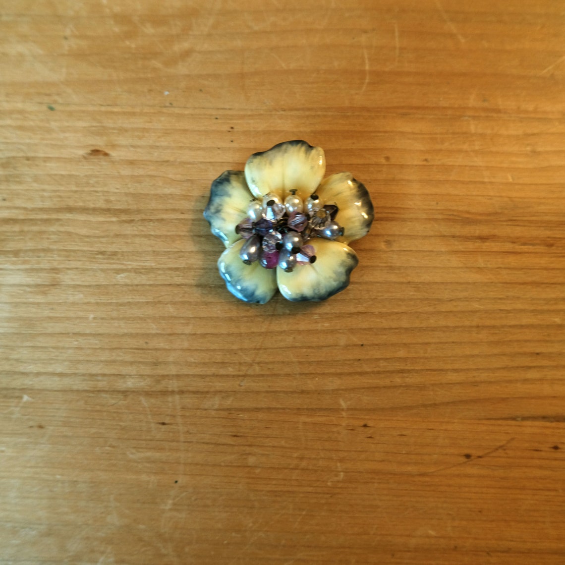 Scarf and Brooch Set Etsy