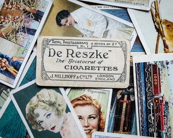 Vintage Cigarette Cards (23 cards)