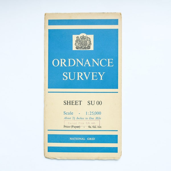 1961 Ordnance Survey Map West Moors (Sheet SU 00)