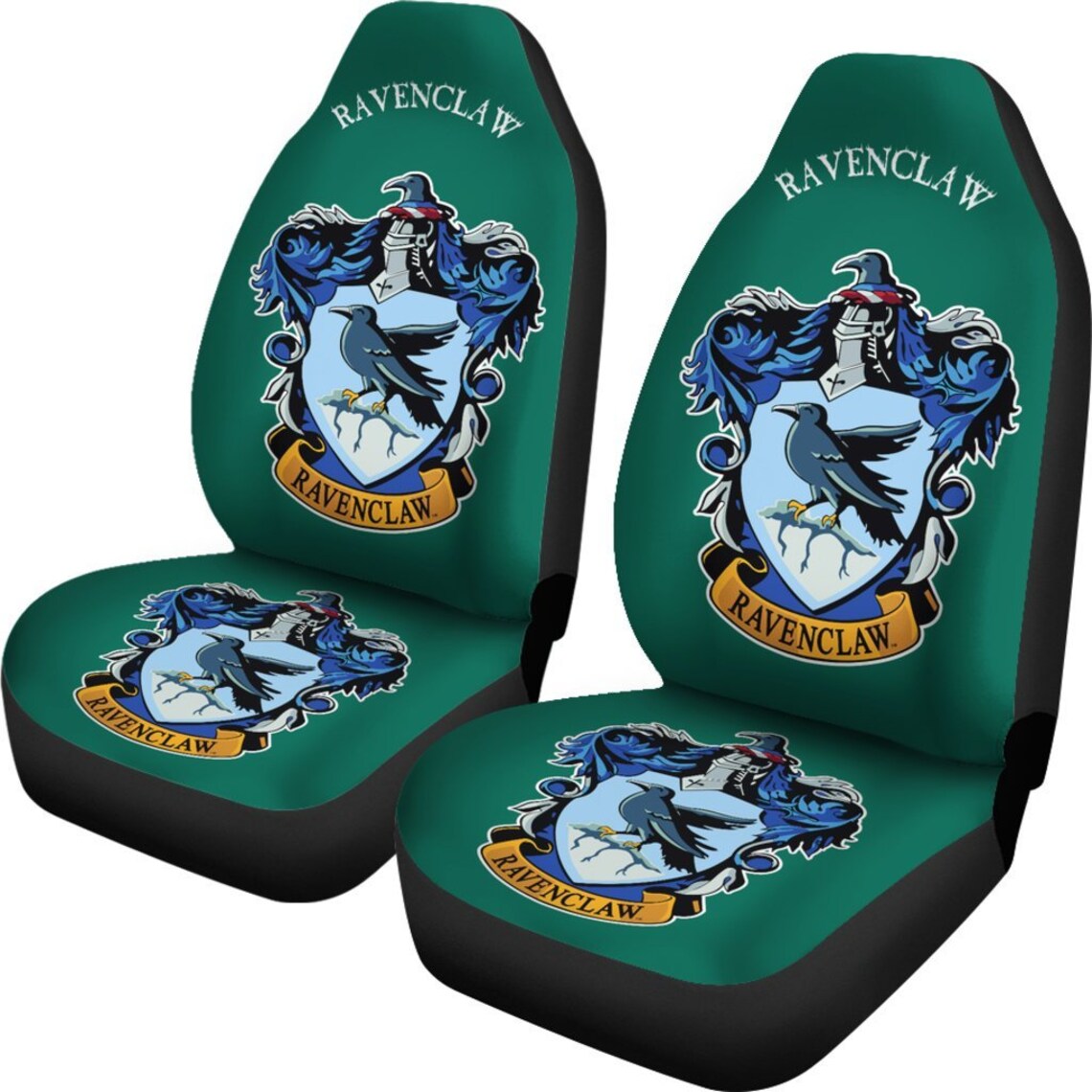 Harry Potter Car Seat Covers Ravenclaw Royal Icon Etsy