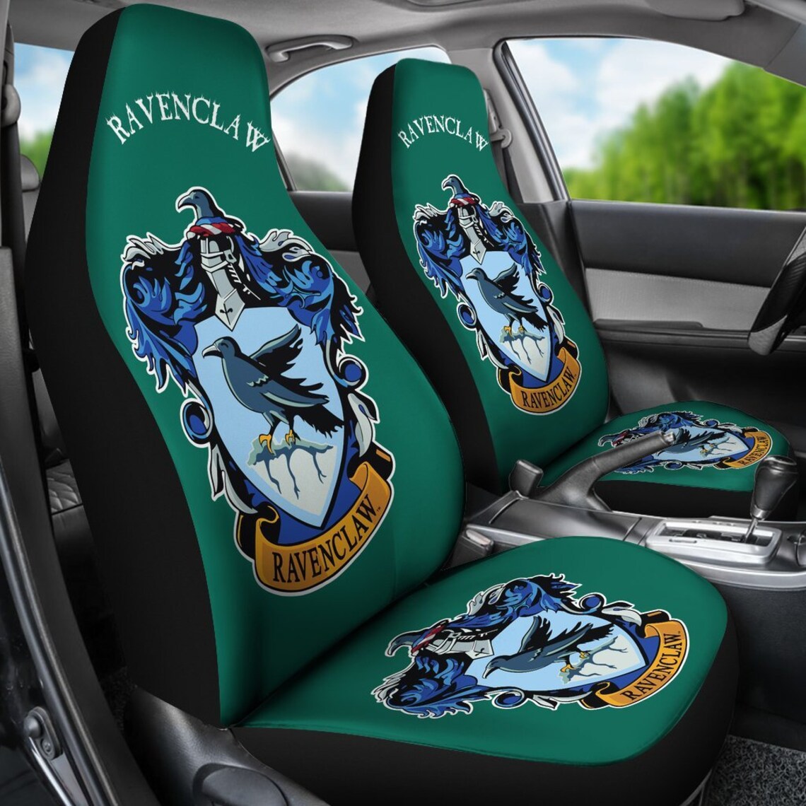 Harry Potter Car Seat Covers Ravenclaw Royal Icon Etsy