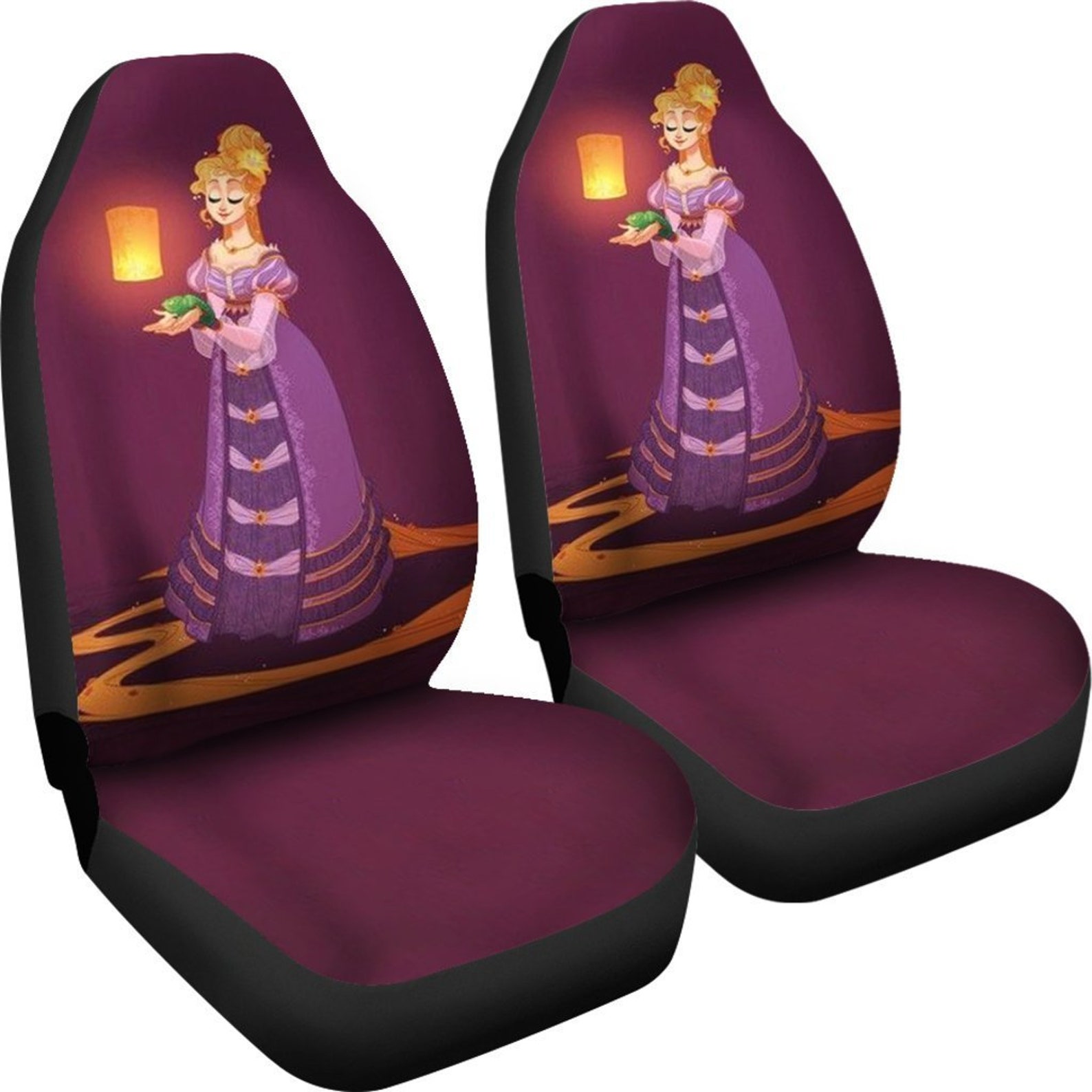 Disney Princess Car Seat Cover 1 Personalized Universal Car Etsy