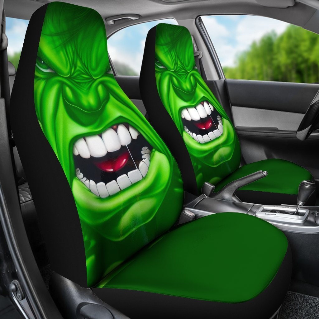 Hulk Avengers Mavel Car Seat Covers Amazing Gift Ideas Car Etsy
