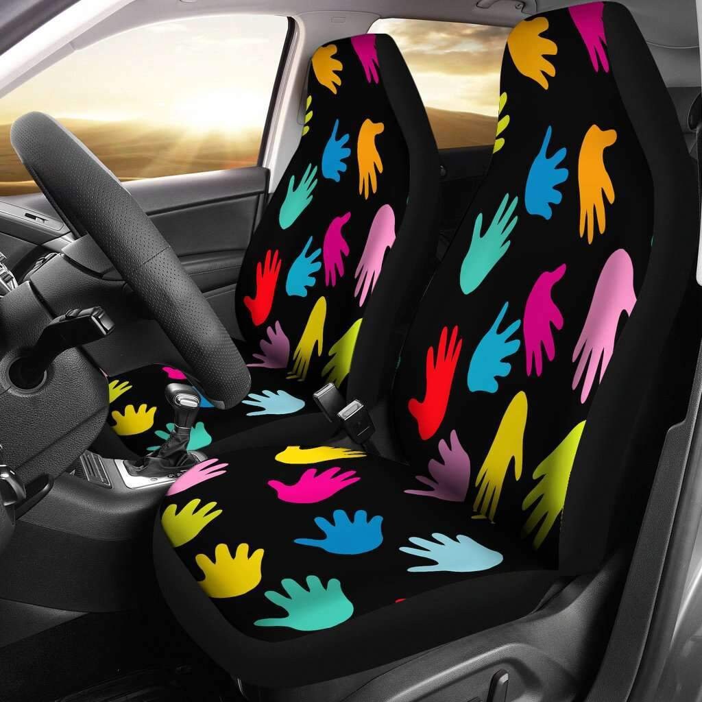 Autism Hands Car Seat Covers Amazing Gift Ideas Personalized Etsy