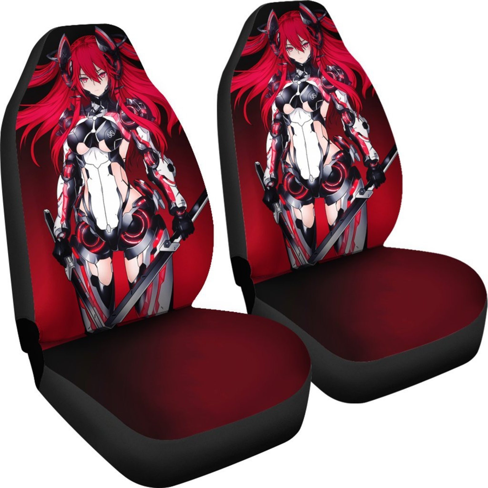 Anime Girl 2018 Car Seat Covers Amazing best gift ideas | Etsy